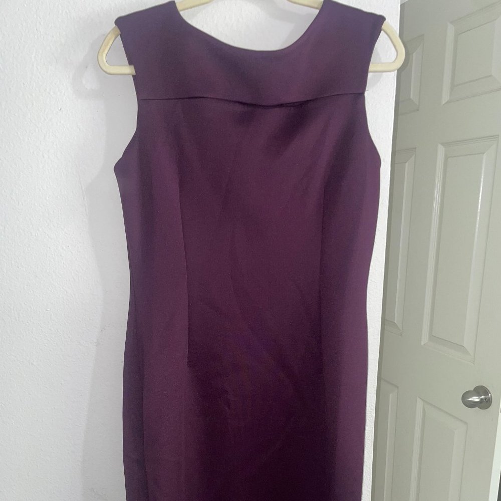Calvin Klein Dark Purple Dress